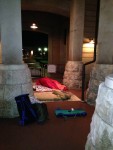 午前４時の専用エントランス